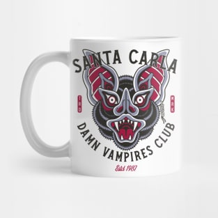 The Santa Clara Damn Vampires Club - Vintage Horror Mug